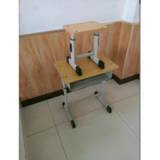 单人升降课桌凳